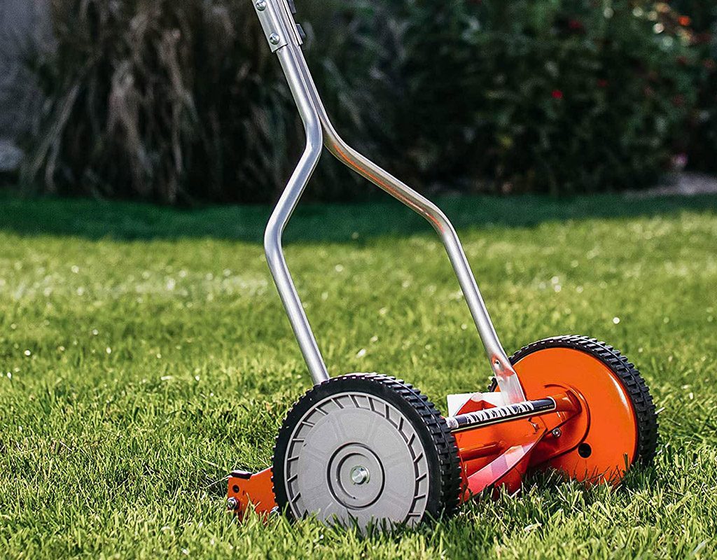 reel push mower