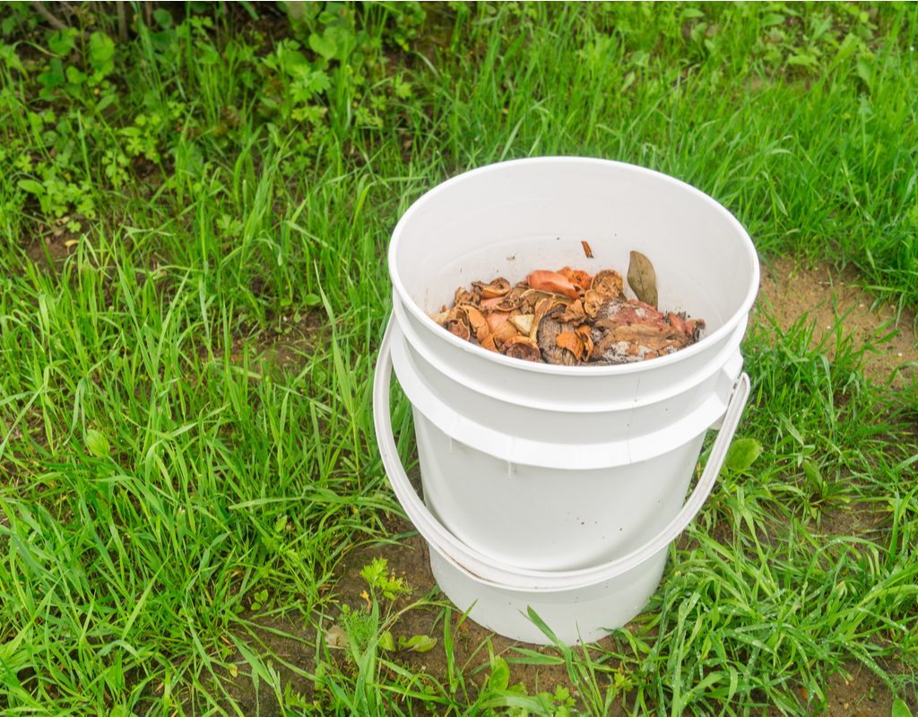 How to make a compost bin out of a 5-gallon bucket | HappySprout