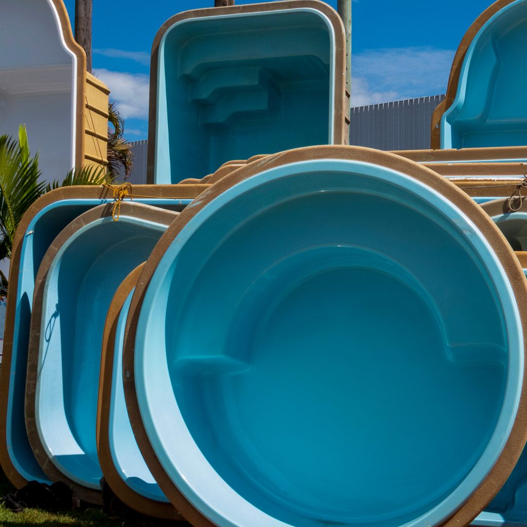 Fiberglass Pools On Display