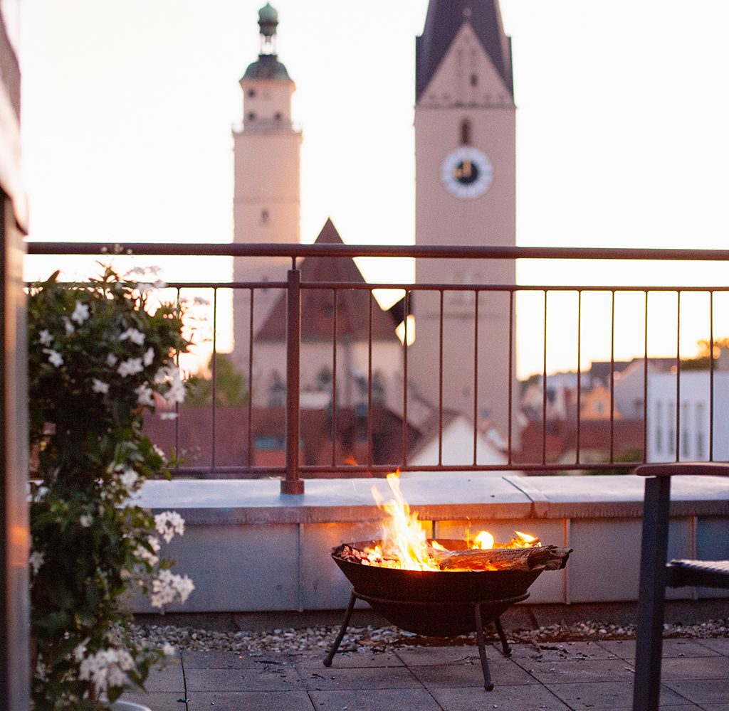 Outdoor seating arrangement