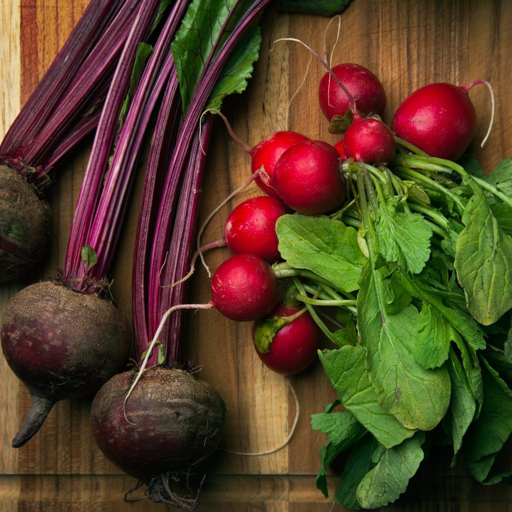 beets and radishes