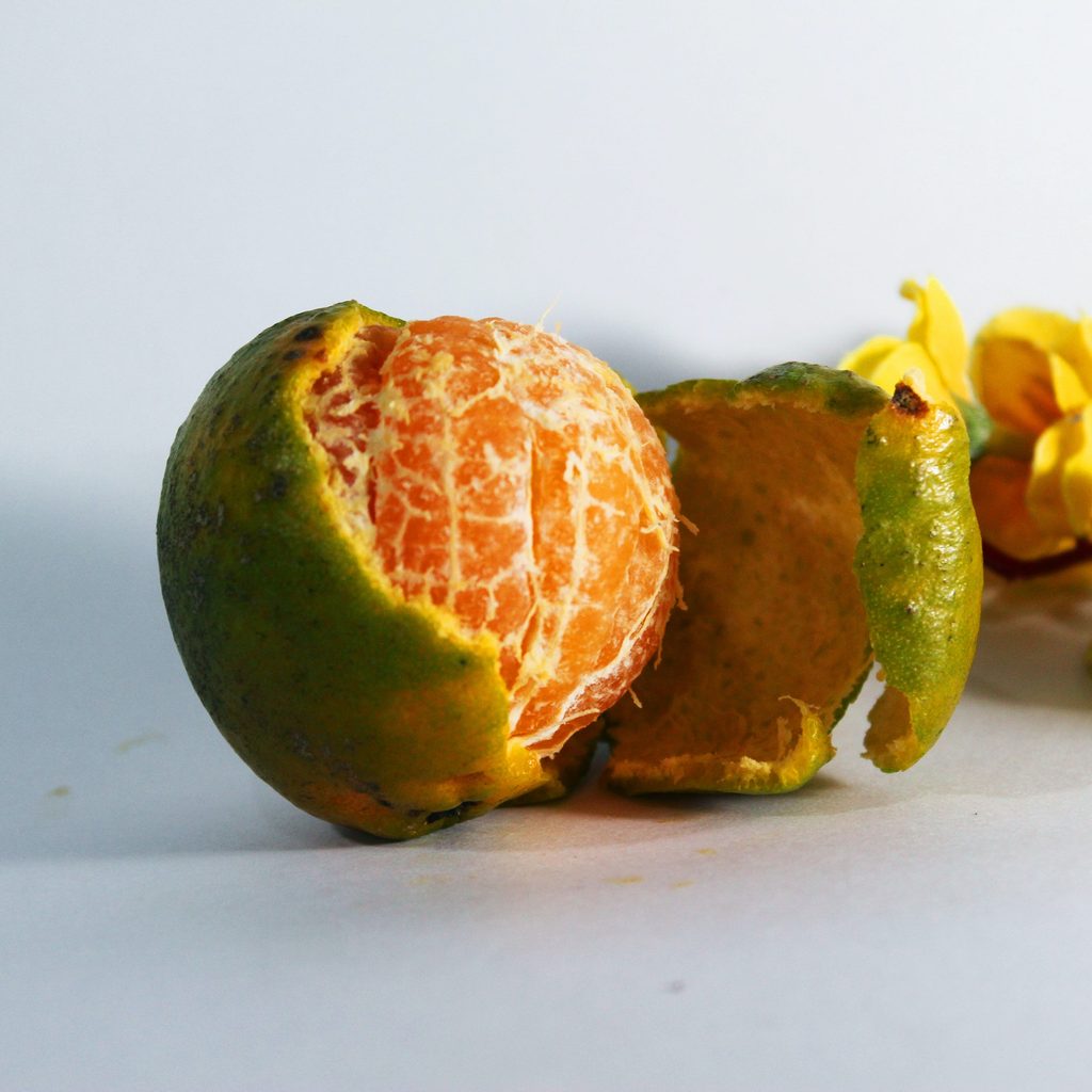 Orange and orange peels