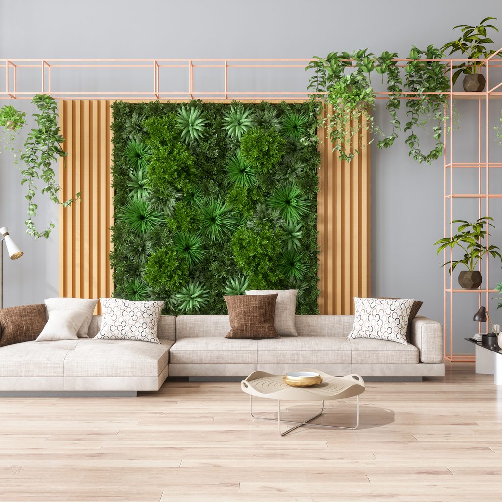 Indoor wall garden