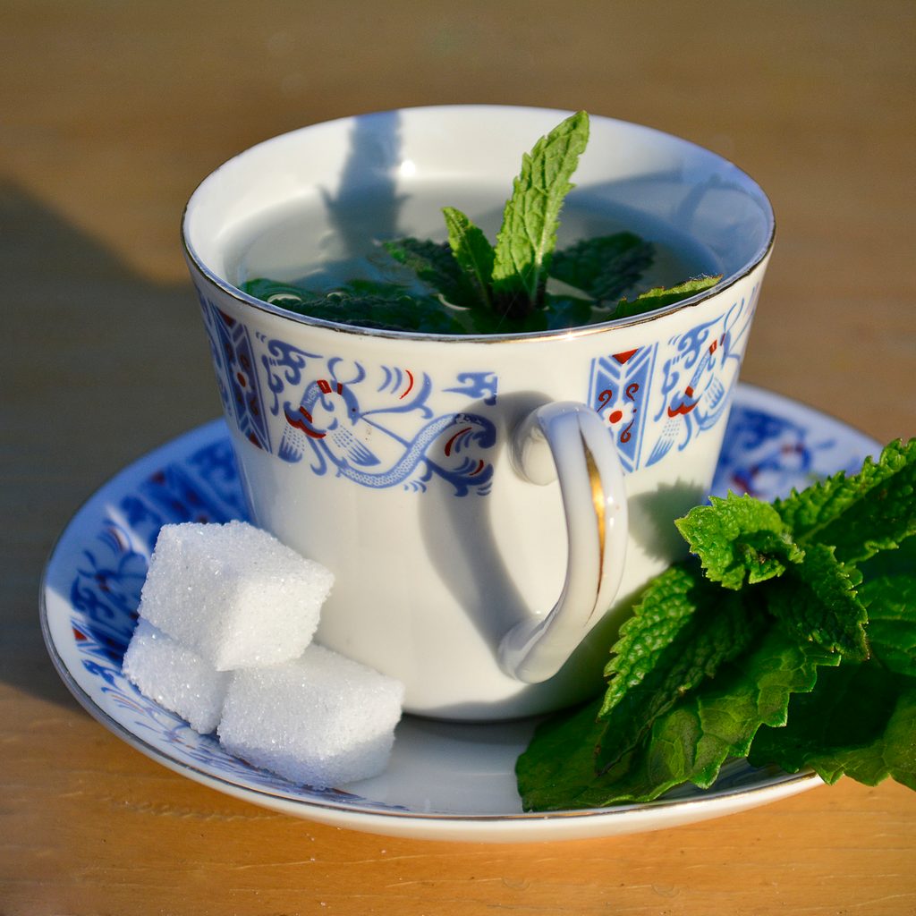Peppermint tea