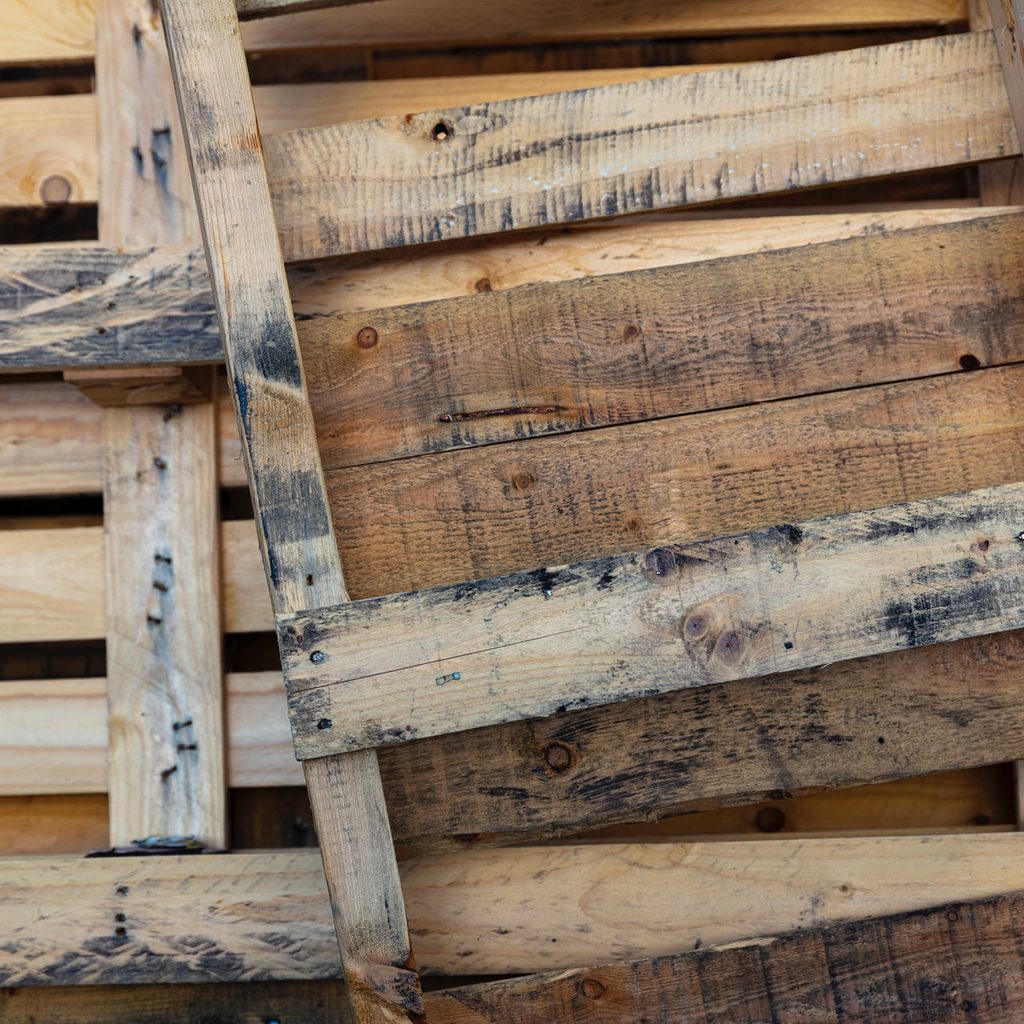 Wooden pallets