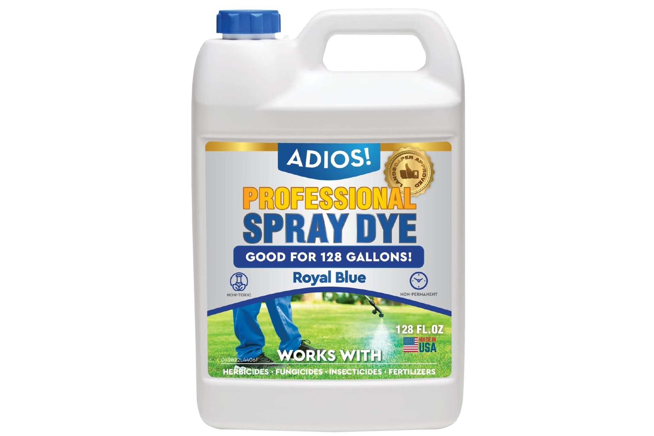 adios grass lawn spray