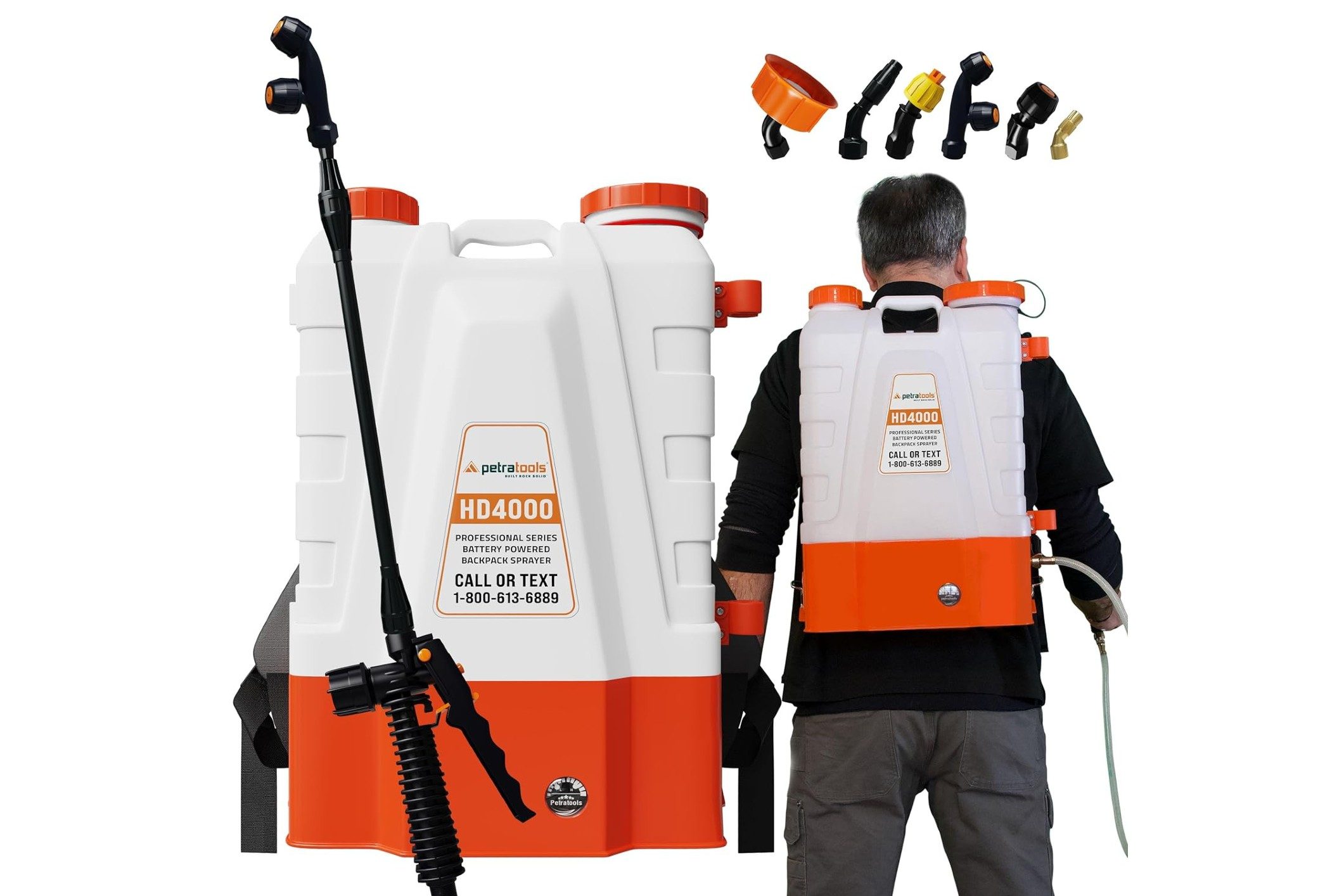 petra tools battery backpack lawn sprayer