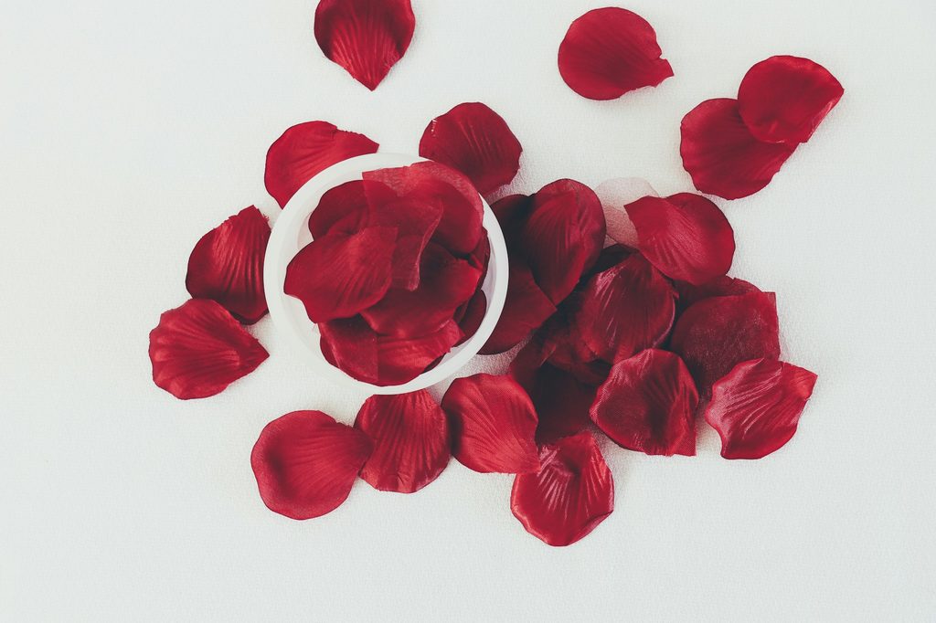Rose petals