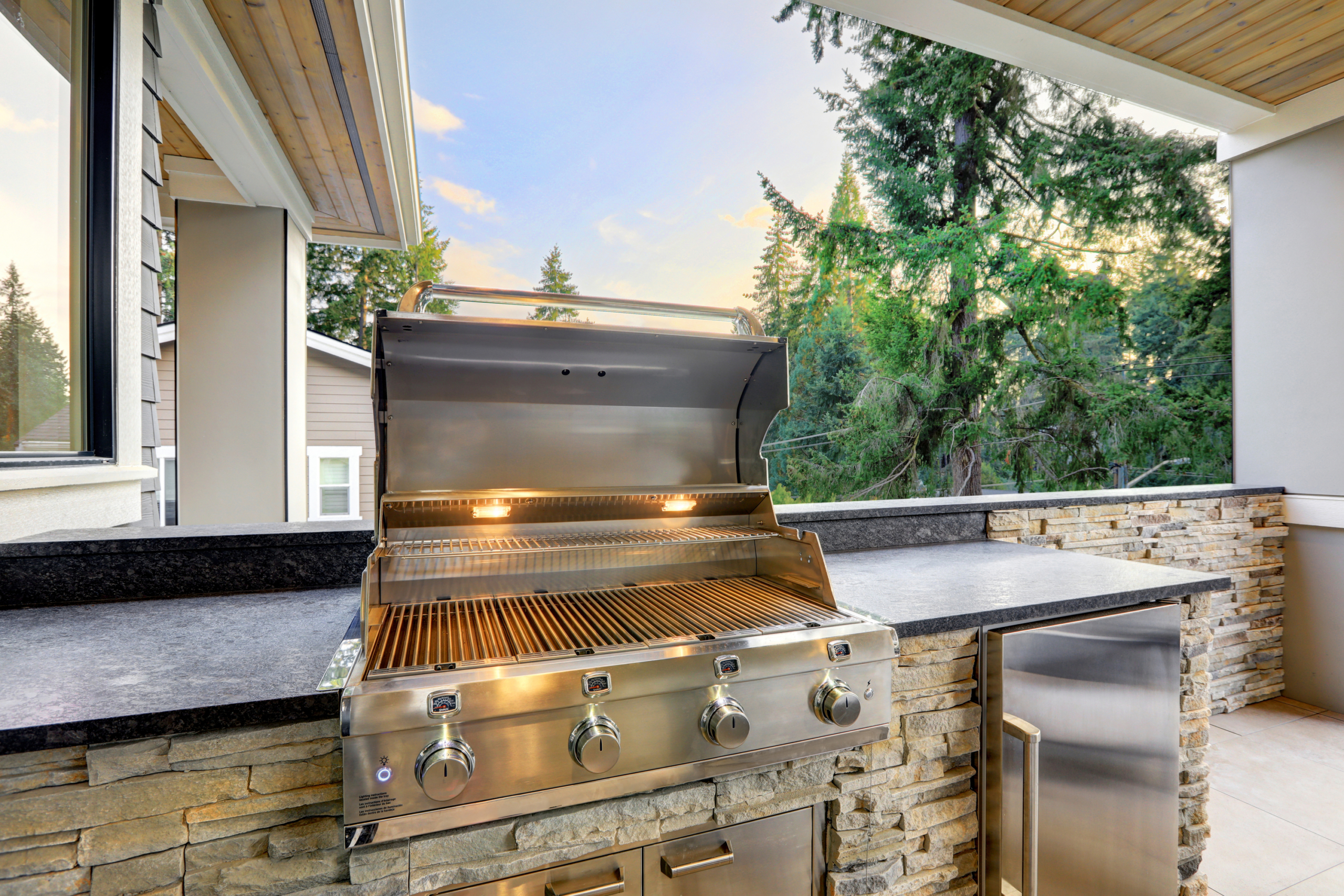 Bbq best sale island kits