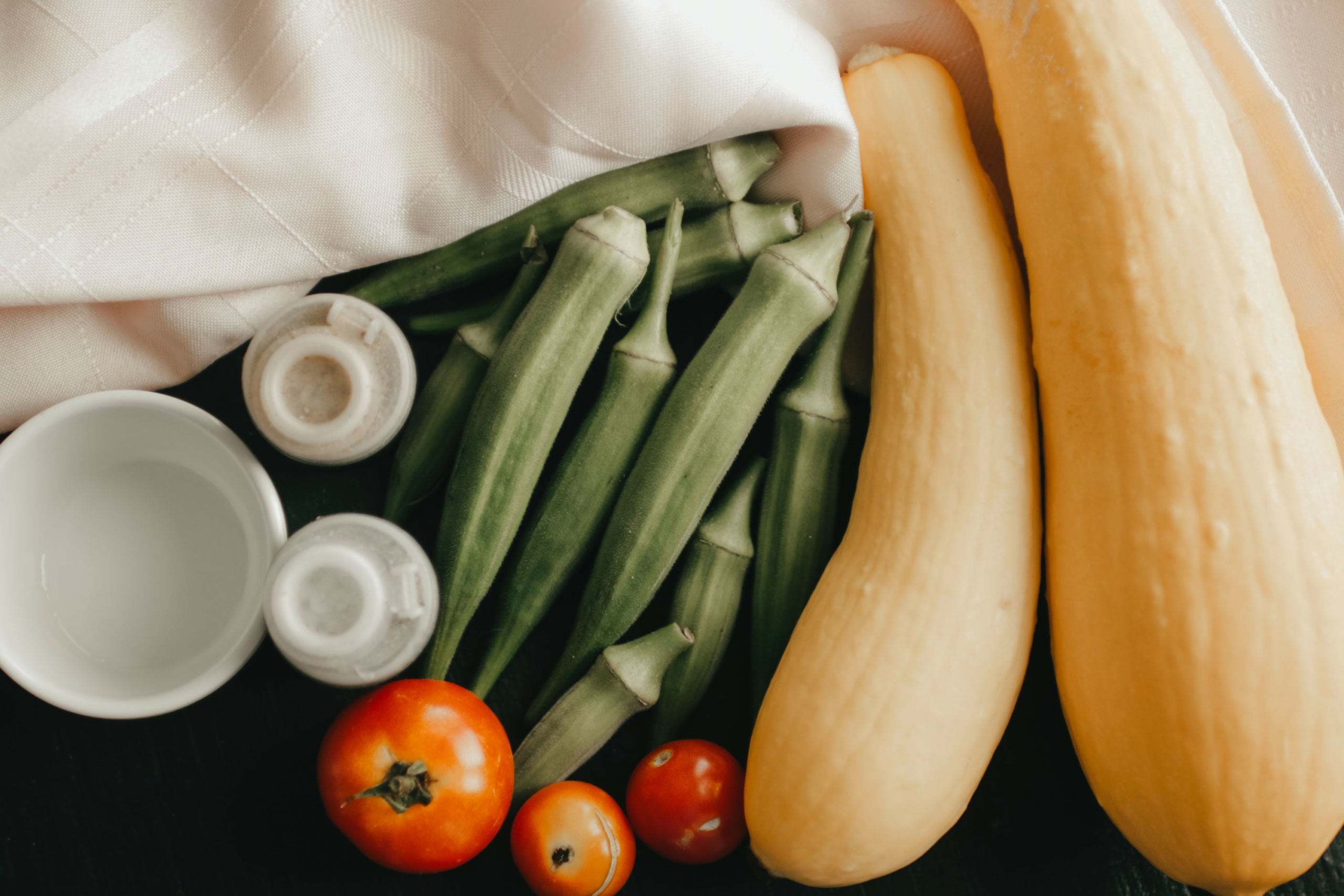 Green Chili and Orange Tomato