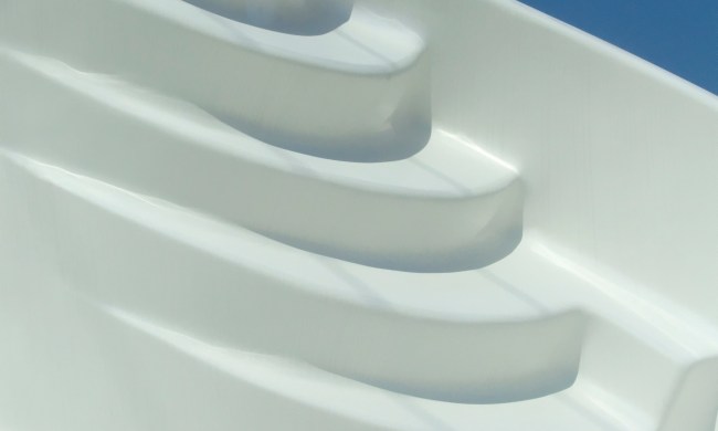 Fiberglass Pool Curves and Steps