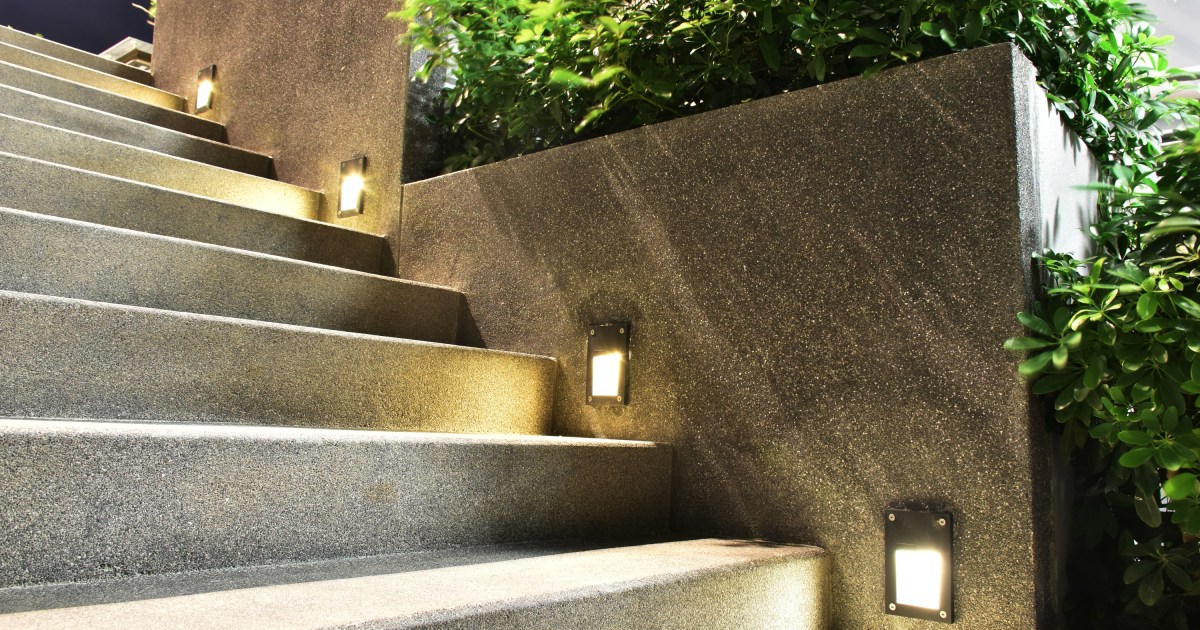 8 and functional outdoor stair lighting HappySprout