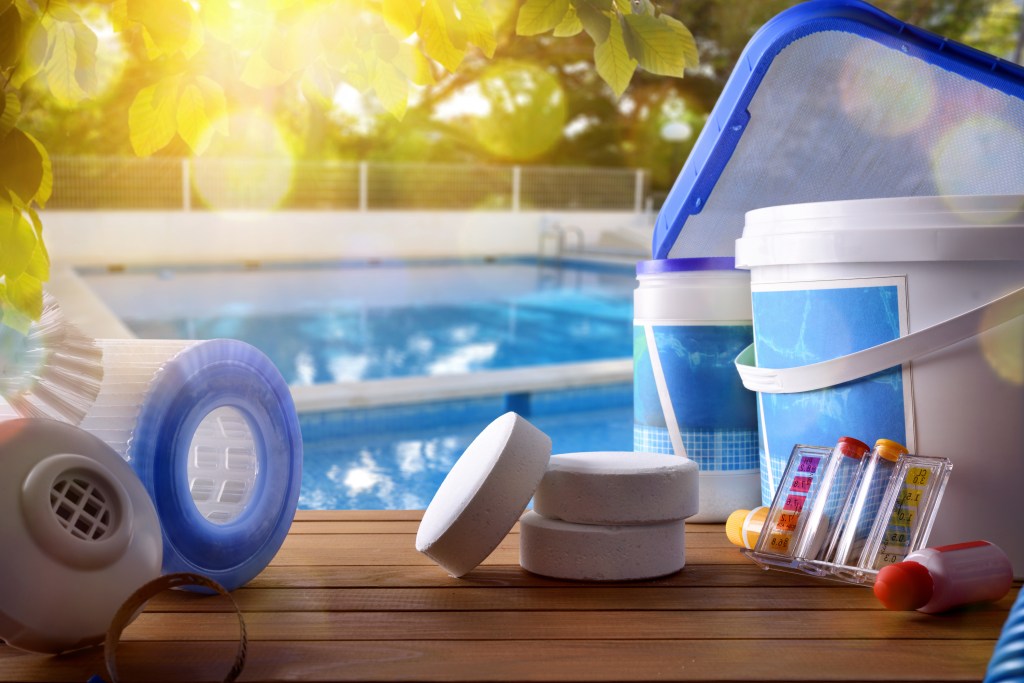 Pool cleaning equipment and supplies