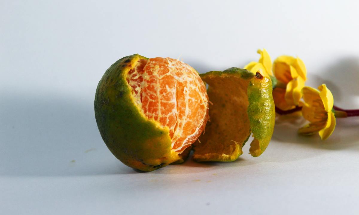 Orange and orange peels