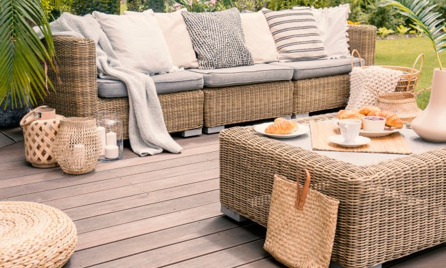 Outdoor deck space