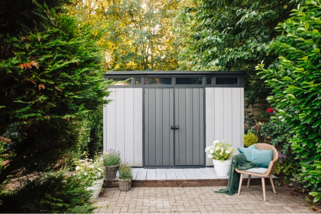 Garden storage shed