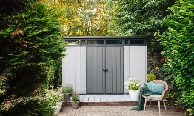 Garden storage shed