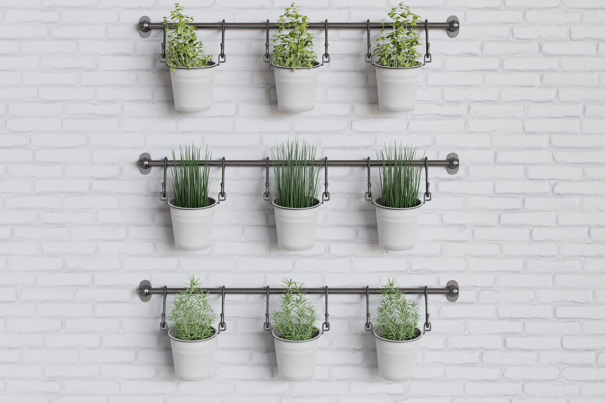 The Best Way to DIY Your Own WallHanging Herb Garden HappySprout