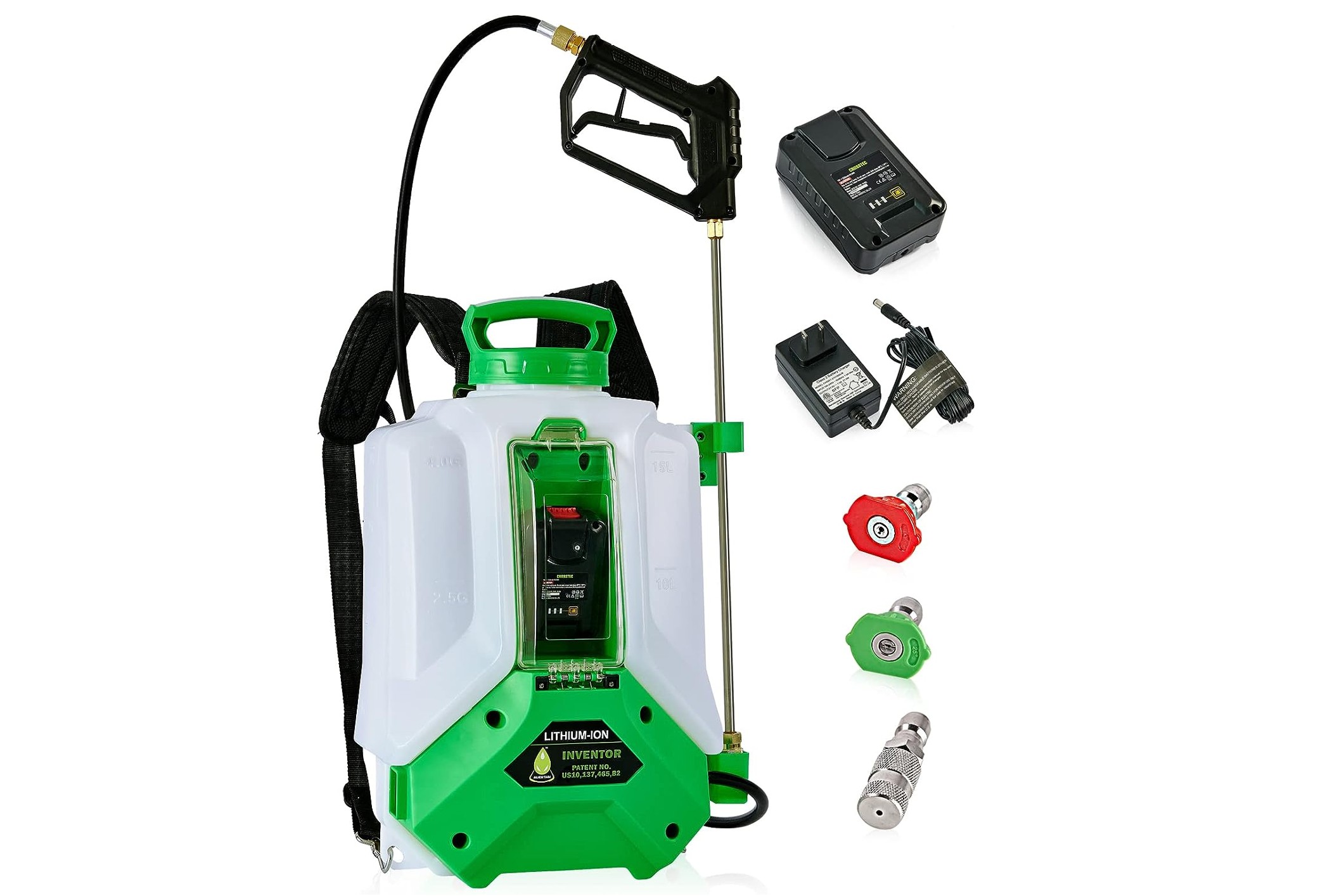 alientabi battery backpack lawn sprayer